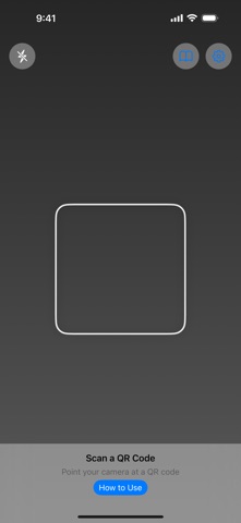 QRweb app screenshot