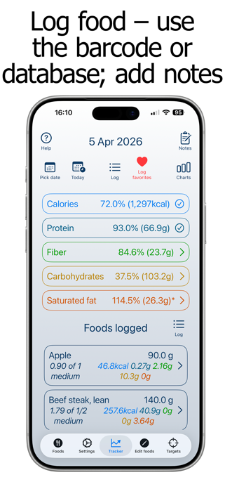 Macros Counter and Tracker Screenshot 3 of 10
