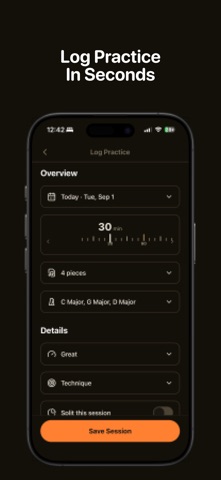 Tutti: Music Practice Tracker Screenshot 5 of 8