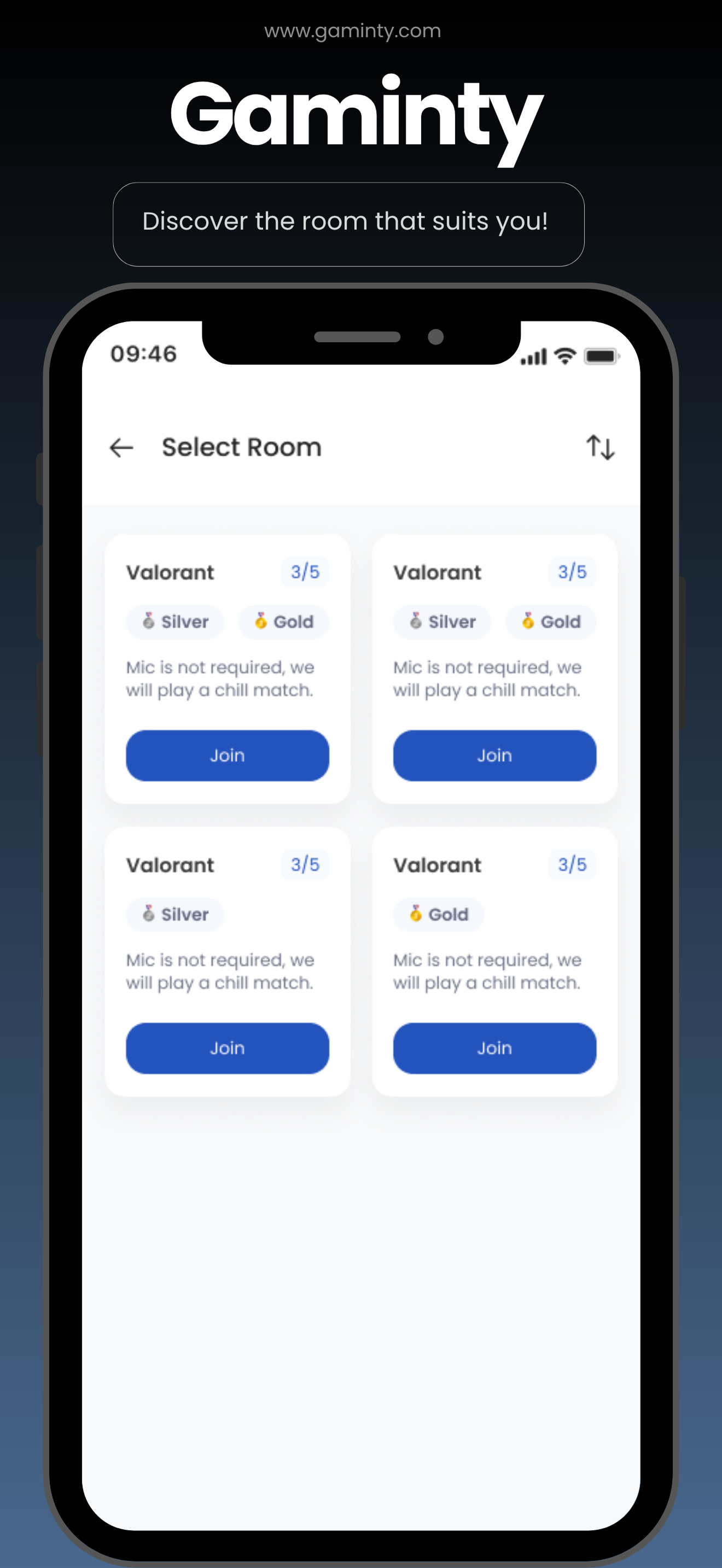 Gaminty – Match, Chat, Play