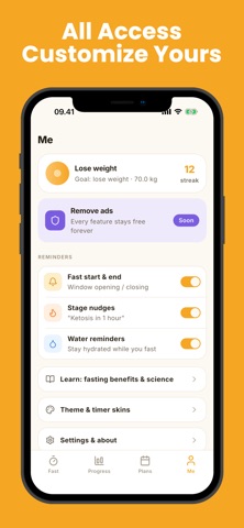 Fastly Fasting Tracker Screenshot 9 of 10