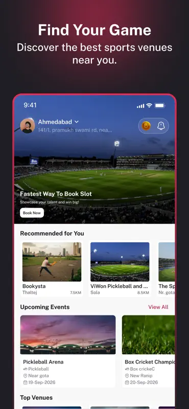 Bookysta – Book Sports & Play screenshot 1 of 5