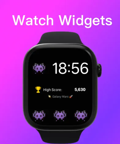 Galaxy Wars for Watch screenshot 5