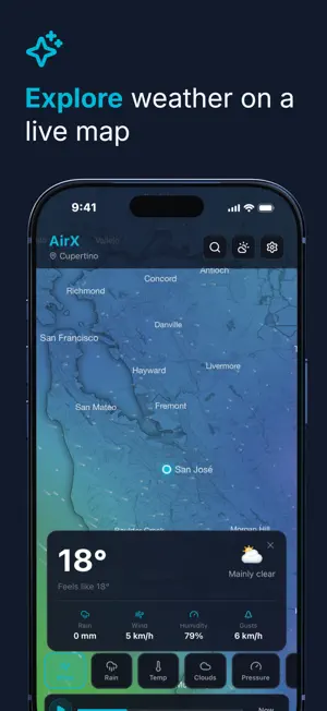 AirX: Weather & Radar screenshot 1
