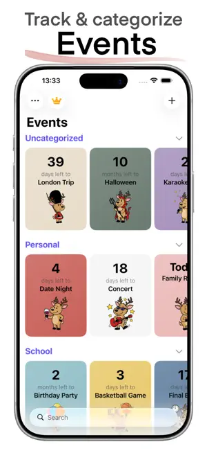 Reindeer Days - Event Counter screenshot 1