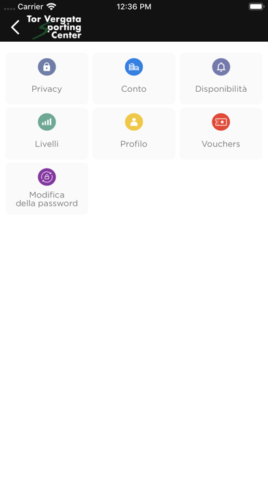 Tor Vergata Sporting Center Screenshot