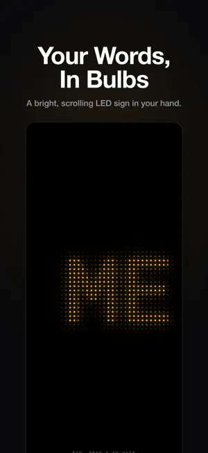 Say In Bulbs: LED Message Sign screenshot 1
