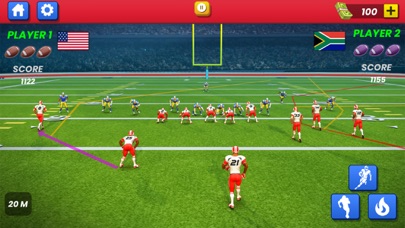 American Football: Rugby Games Screenshot