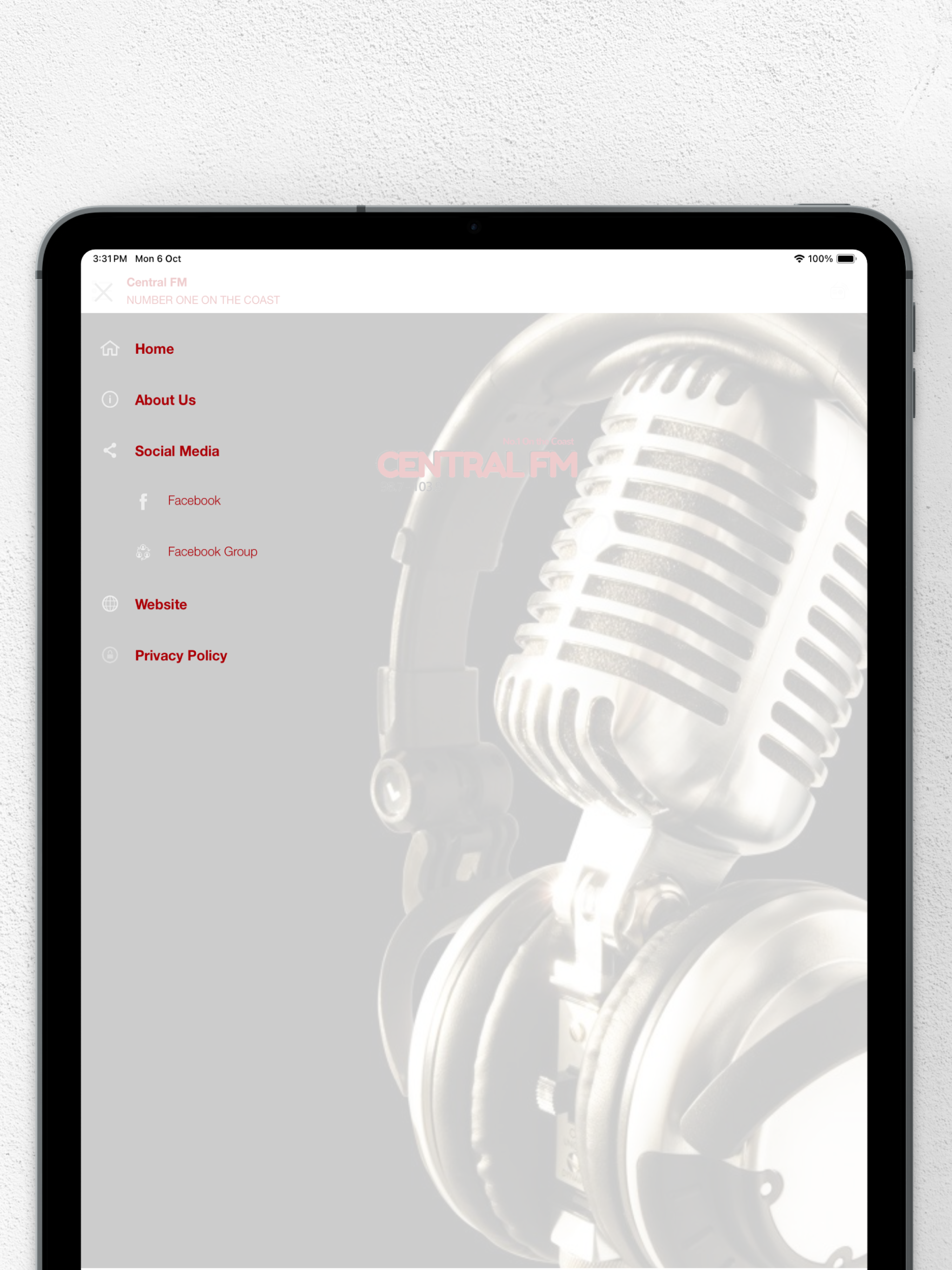 Central FM Radio Spain screenshot 7
