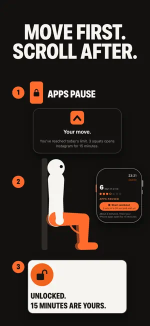 Outdo: Workouts to Unlock Apps screenshot 2