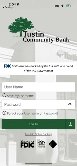 Tustin Community Bank screenshot 1