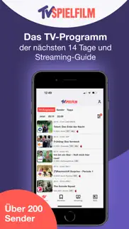 tv spielfilm - tv programm iphone bildschirmfoto 1