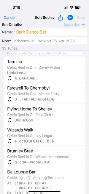 Tune Minder screenshot 2