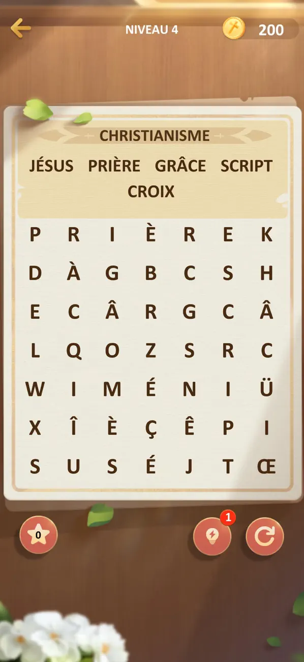 Screenshot #2 pour Recherche de Mots Bibliques