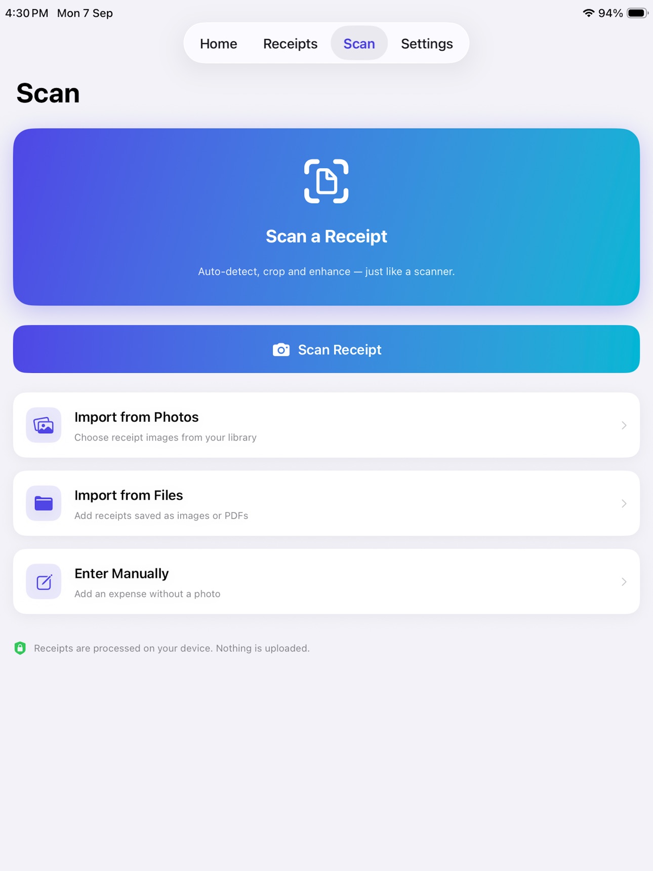 Screenshot 7 of ReceiptX Pro