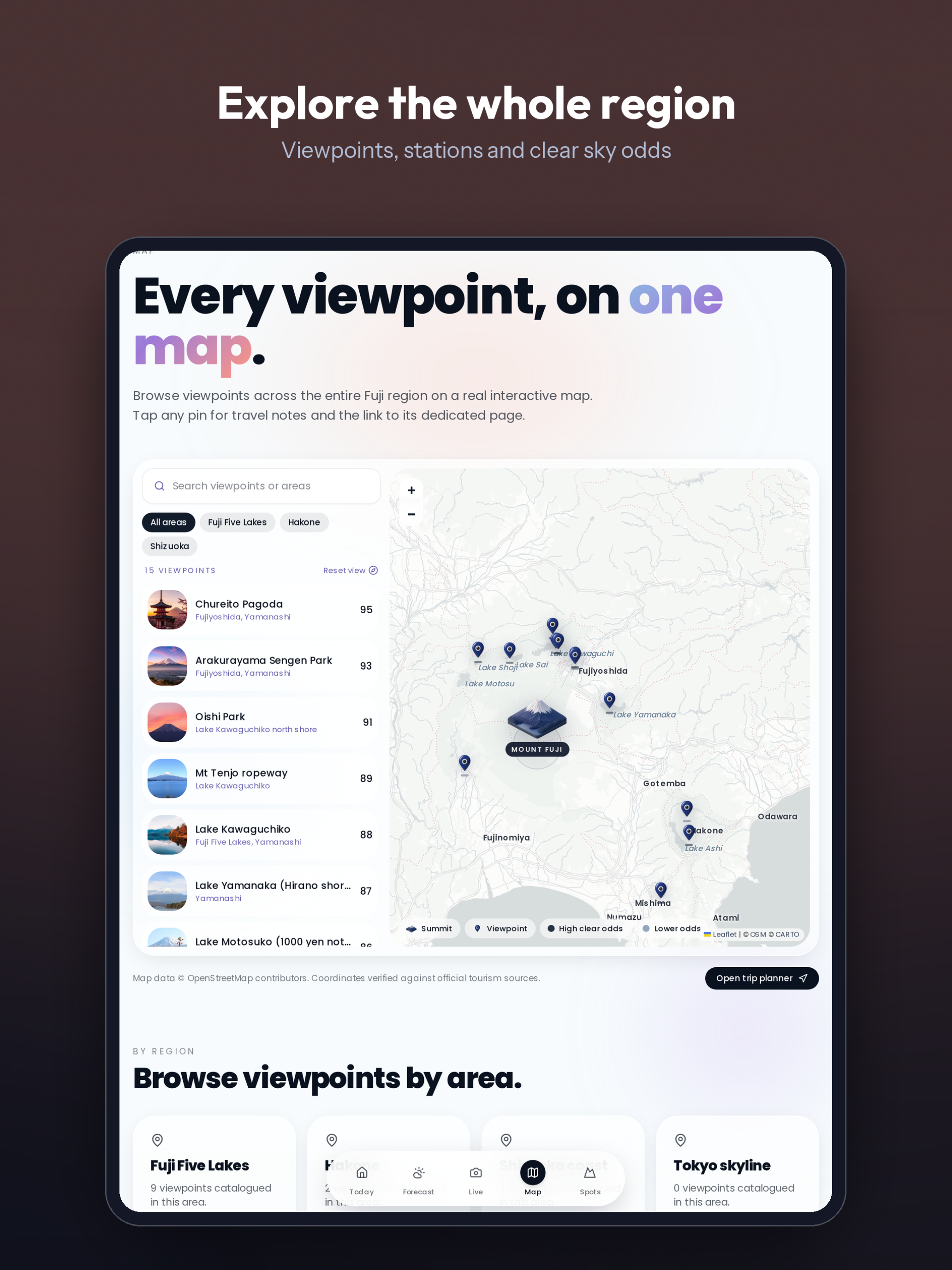 Mount Fuji Today: Live View screenshot 10