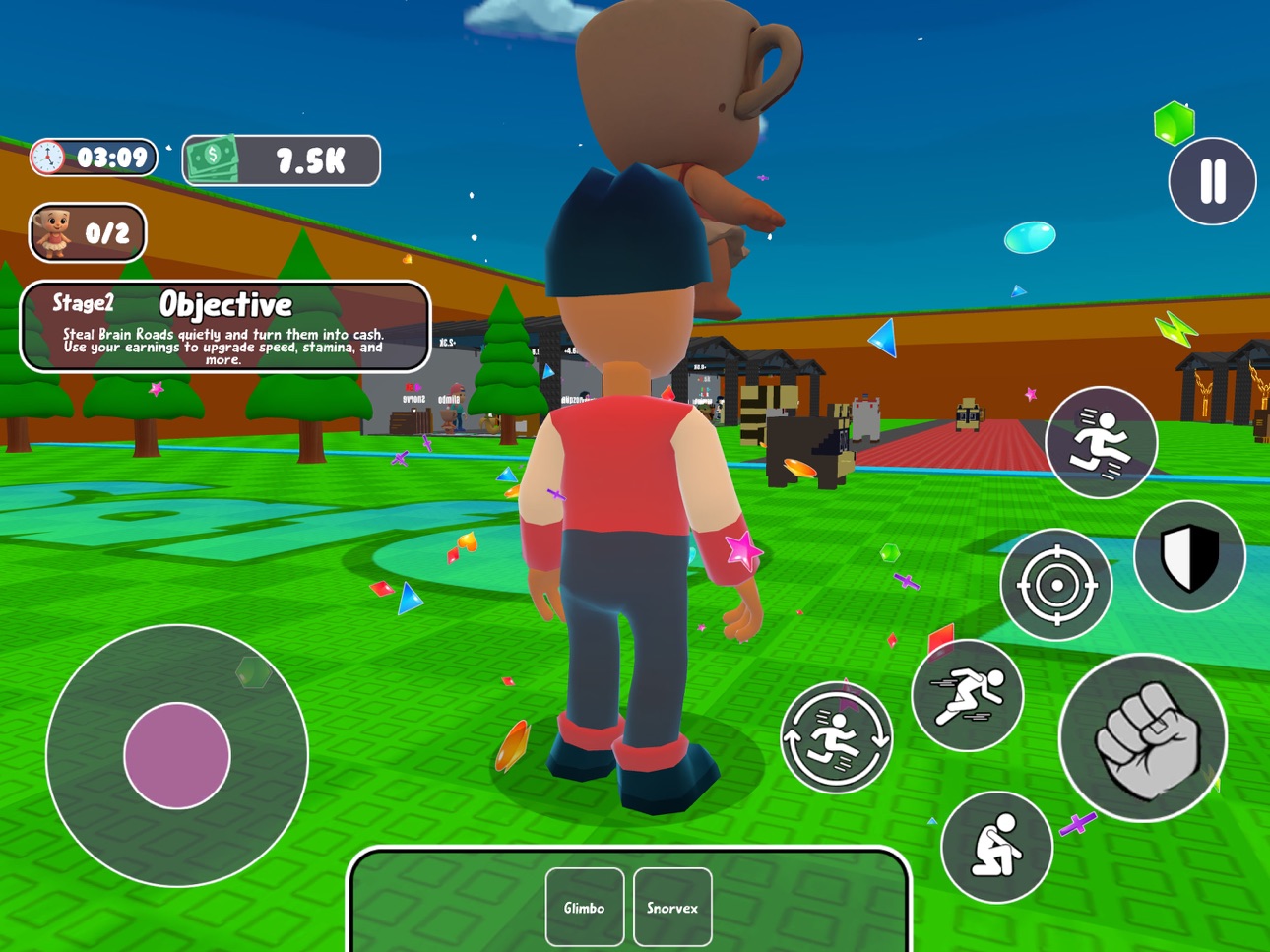 Screenshot 5 of Steal Brainzot Base Games 3D