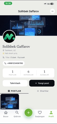 Media Market Ilovasi screenshot