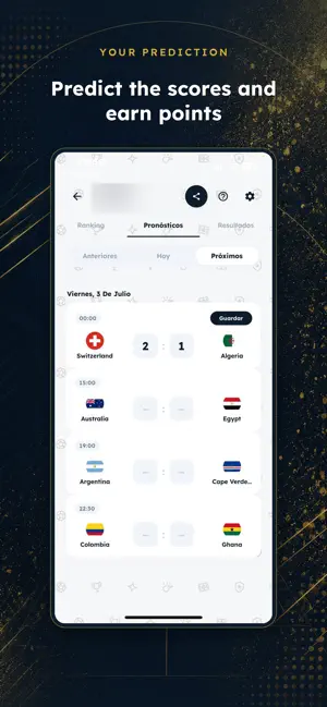Prode Fútbol 2026 iPhone screenshot 4
