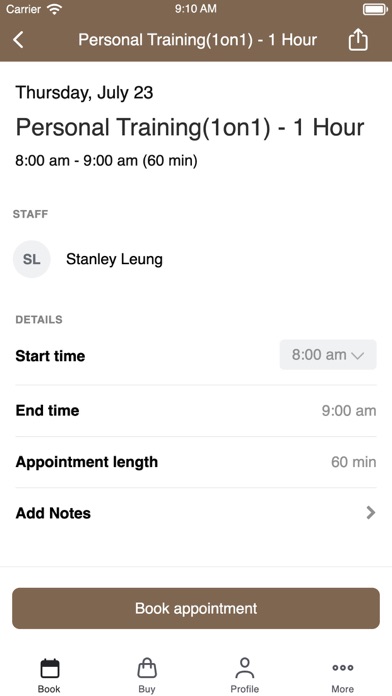 FITFINITY screenshot