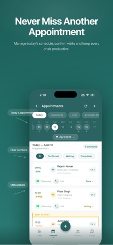 Dentist Dost: Clinic Manager Screenshot 1 of 10