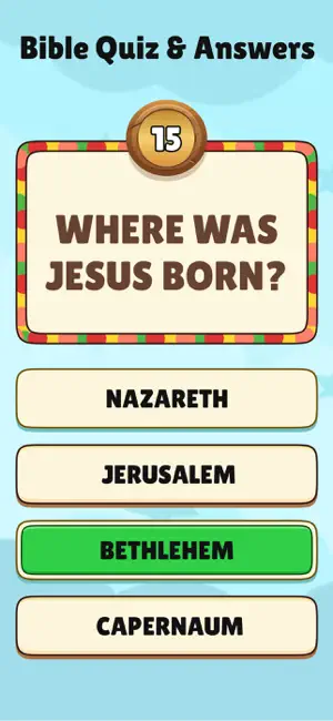 Bible Quiz & Answers screenshot 1