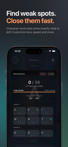 Dit - Practice Morse Code screenshot