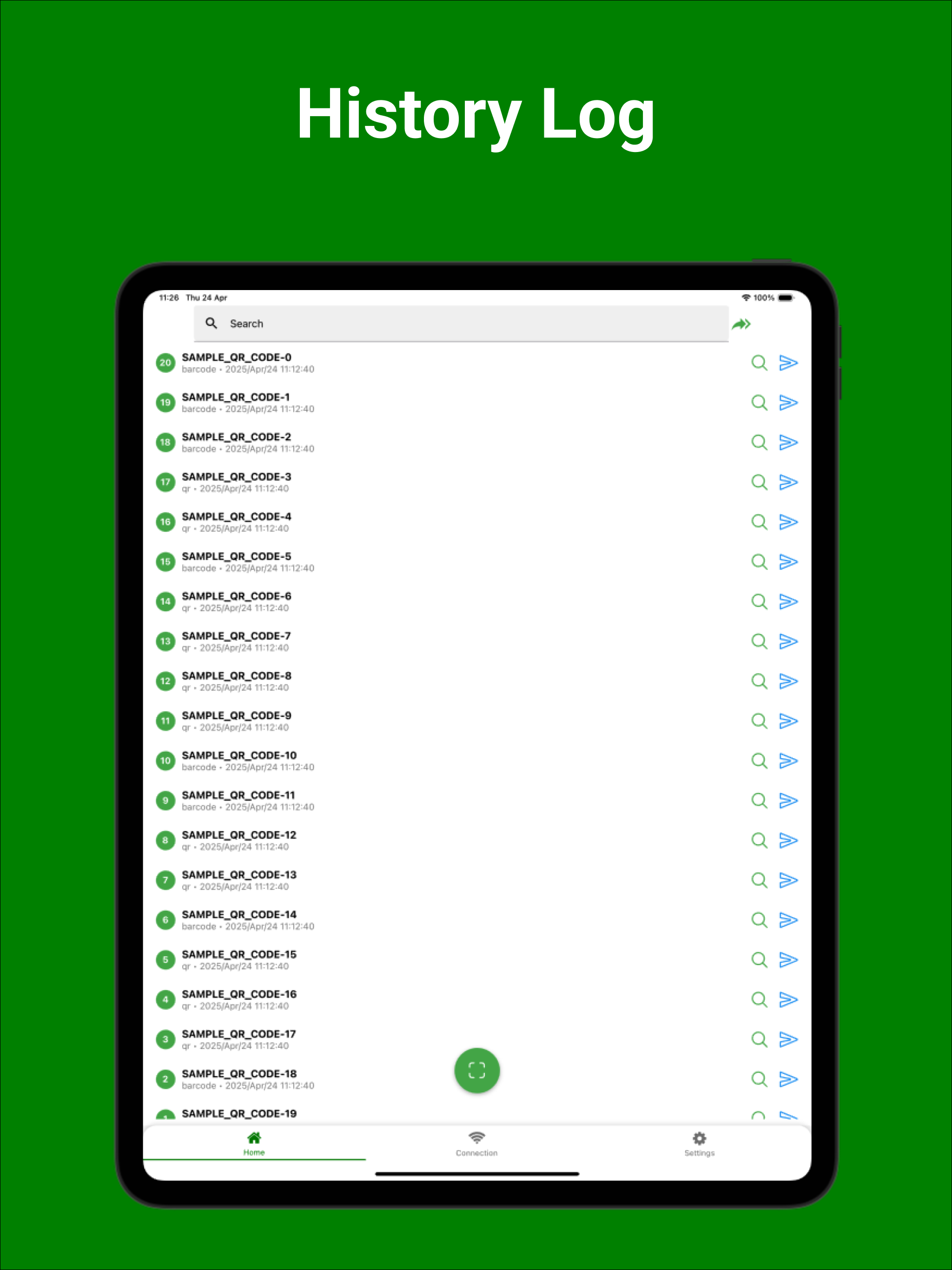 Scan to Spreadsheet (PC)