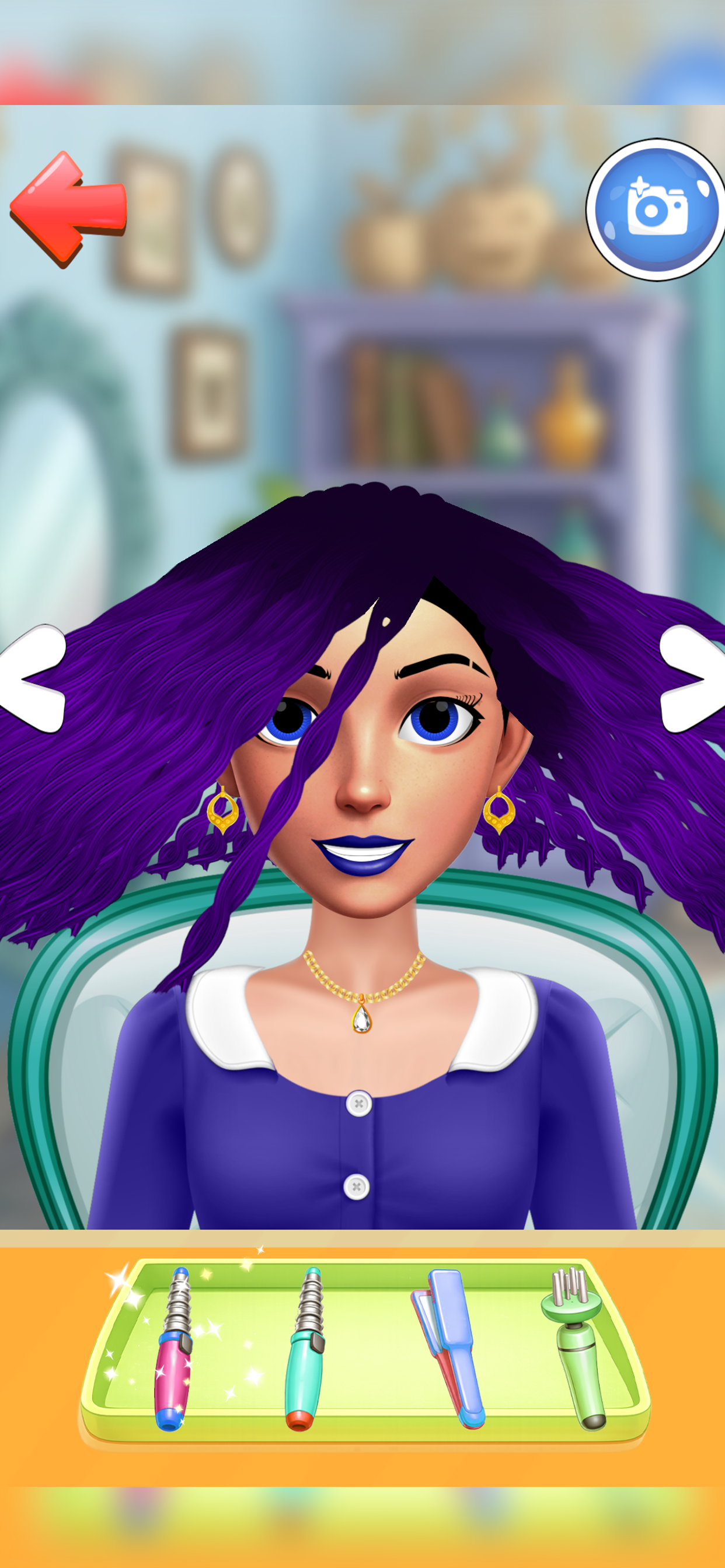 Hair Salon Makeup Game screenshot 4