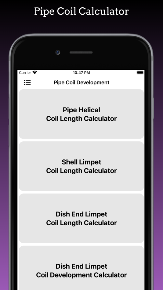 #1. Pipe Coil Development (iOS) 게시자: Imran Pinjara
