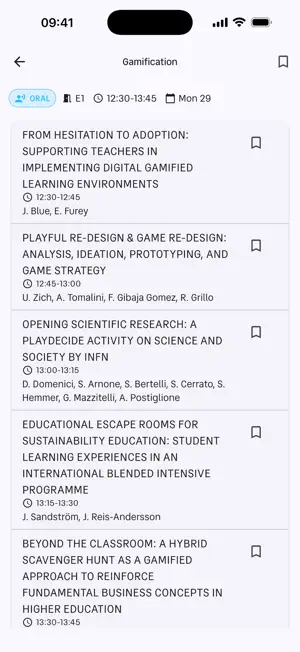 IATED Conference Explorer screenshot 3