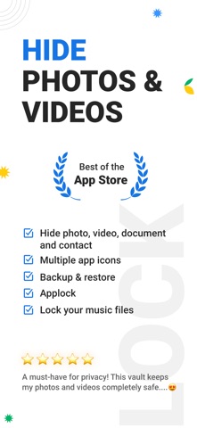Private Photo Vault - password screenshot