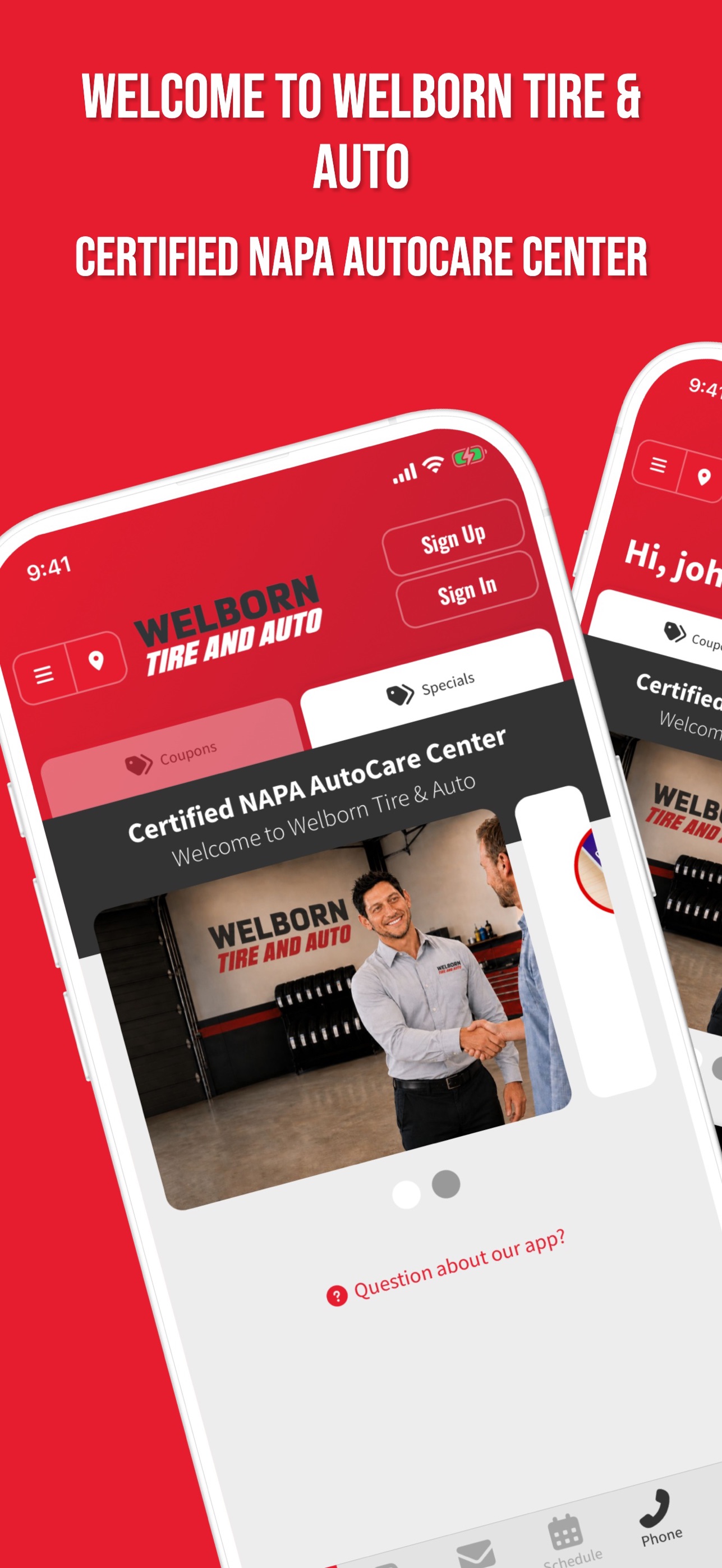 Screenshot 1 of Welborn Tire & Auto