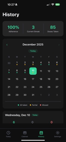 Supplement tracker - Capsuly Screenshot 8 of 10