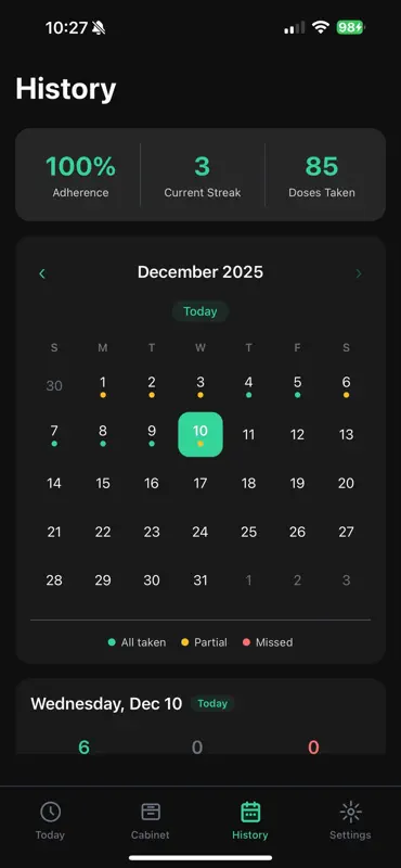 Supplement tracker - Capsuly screenshot 8 of 10