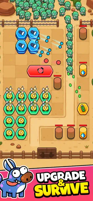 Stack Outpost: Idle Zombie TD screenshot 4