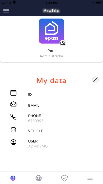 epass Screenshot