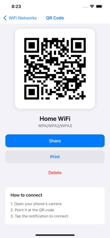 Print WiFi QR screenshot