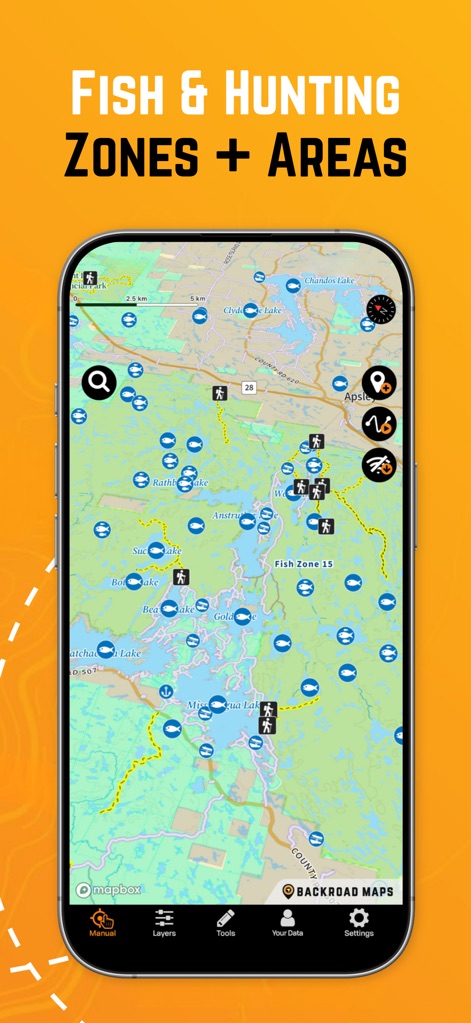 BRMB Maps by Backroad Maps - 내비게이션 앱 | MWM