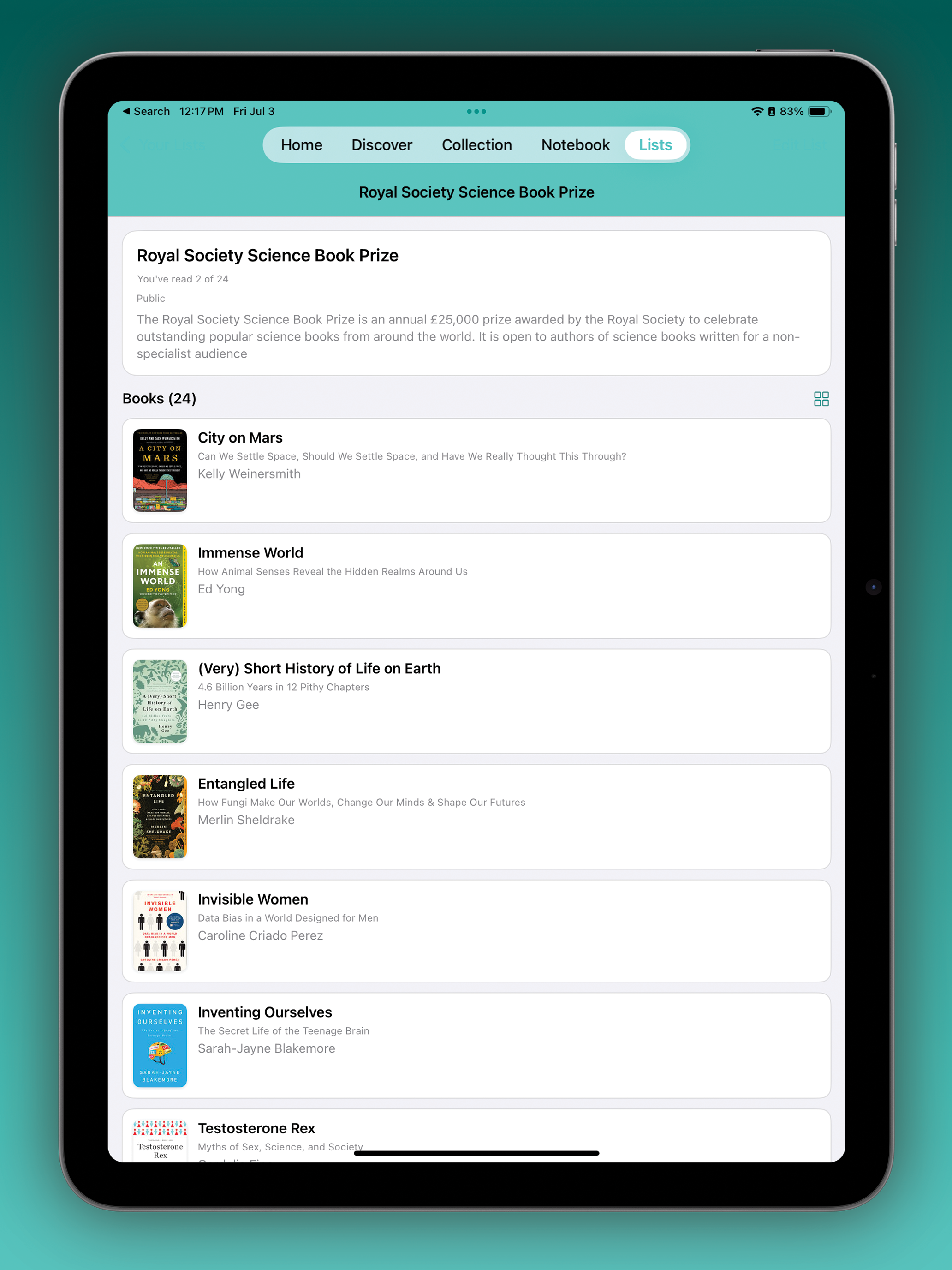 Addabook: Reading Journal