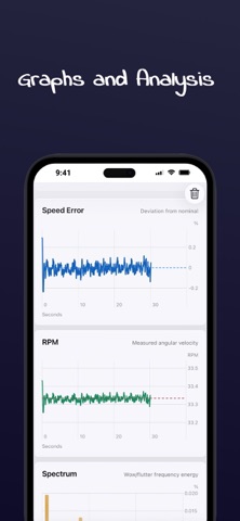 Phono Calibre: Set up Utility iPhone screenshot