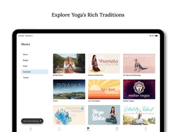 Yoga Anytime - Yoga Classes iPad screenshot