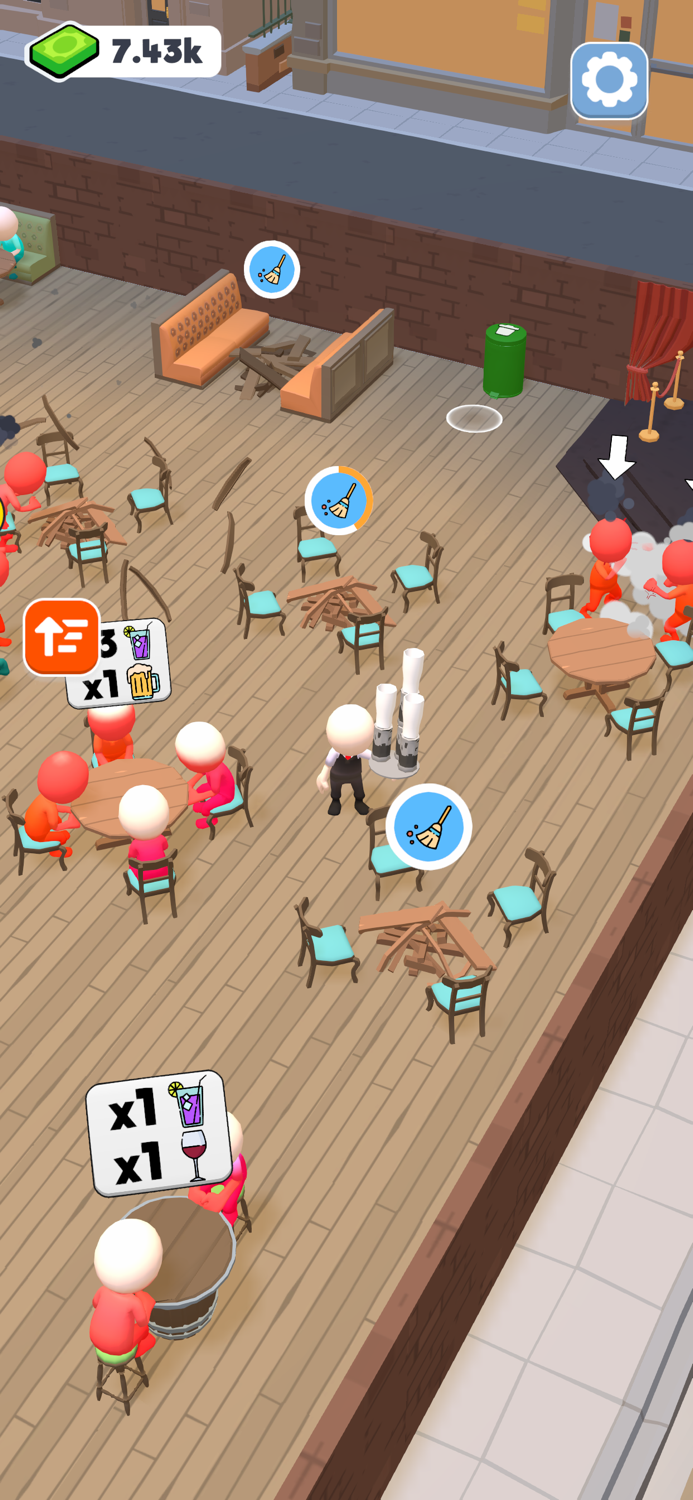 Bar Rumble Epic Tycoon Quest