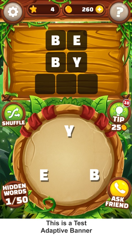Word Jungle : Word Puzzle Game