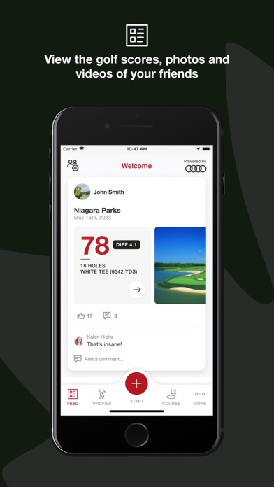 Golf Canada Mobile Screenshot