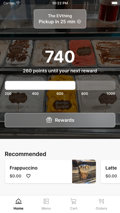 The EVthing iPhone screenshot 1 - Food & Drink app