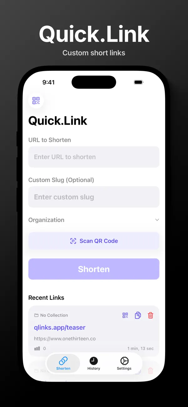#1. Quick.Link (iOS) Door: Nicholas Dapolito