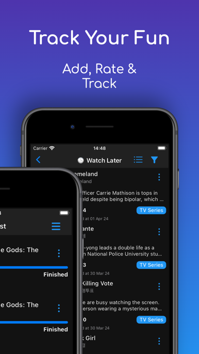 Watchlistfy: AI & Tracker Screenshot