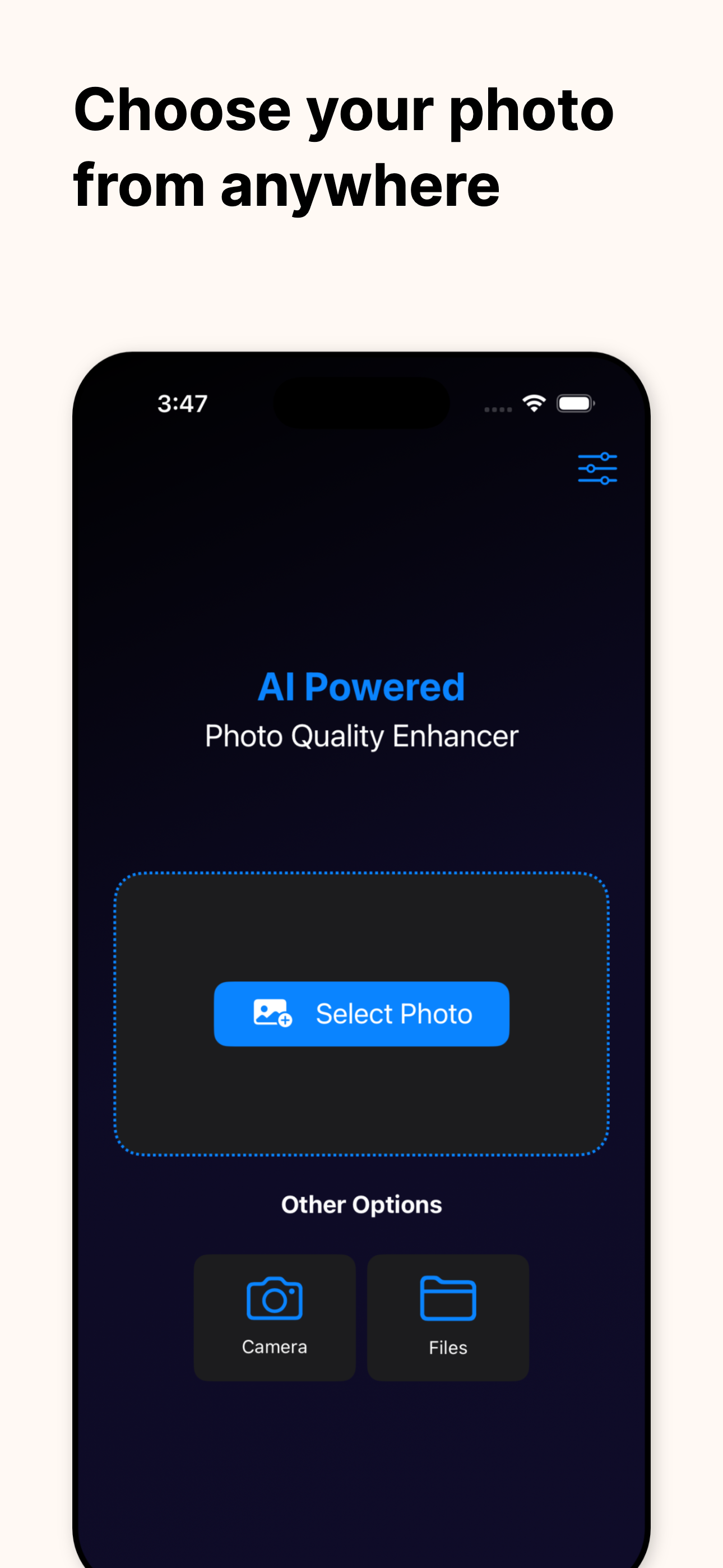 Blurry Photo Fixer.