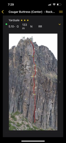 Central Oregon Climbing app Screenshot 7 of 7